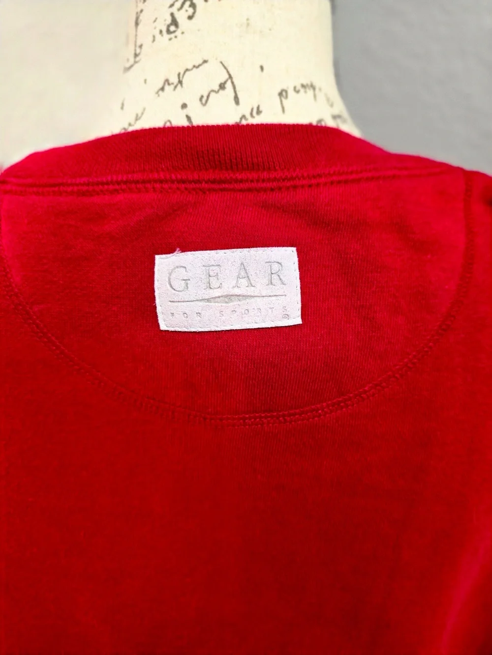 Vintage 90s Gear for Sports Wisconsin Badgers Big Cotton Sweatshirt Medium